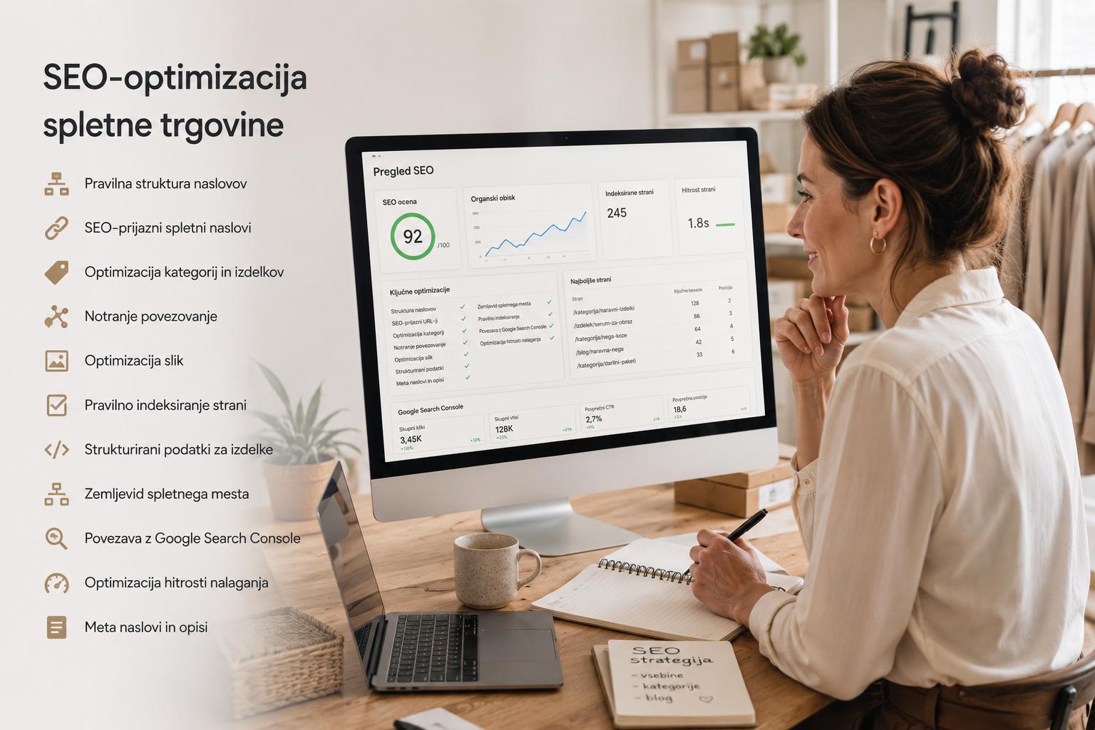 Optimizacija kategorij izdelkov